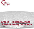 Cake Boards 14" Silver Square Cake Drums 1/2" Wrapped Edge 1Pack in 8, 10, and 12 inch in Silver, alternate view 6