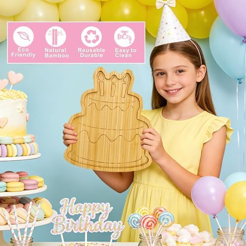 Cake Charcuterie Board Birthday Party Decorations Food Platter Fruit Tray in Cake, alternate view 6