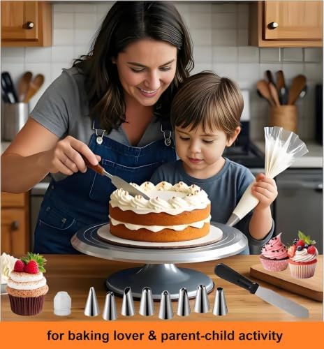 Cake Decorating Kit, 198 Pcs Baking Supplies, alternate view 2