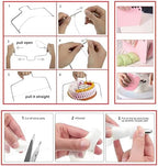 Cake Decorating Kit, 298 Pcs Baking Tools (Pink) in Pink, alternate view 5