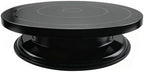Cake Decorating Turntable 11 Inch Cake Turntable Anti-Slip Rotating Cake Stand for Decorating(1pcs Black) in