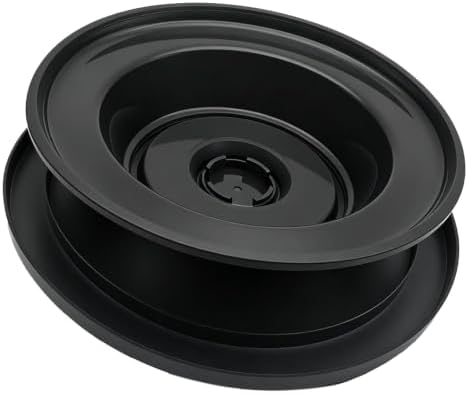 Cake Decorating Turntable 11 Inch Cake Turntable Anti-Slip Rotating Cake Stand for Decorating(1pcs Black) in, alternate view