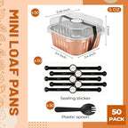 Cake Pan, Champagne 50 Pack for Dessert Tables in 5 oz in Champagne, alternate view 3