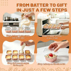 Cake Pan, Champagne 50 Pack for Dessert Tables in 5 oz in Champagne, alternate view 4
