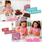Cake Pop Kit for Kids & Chocolate Making Kit, 105 Pcs - Kids Baking Set, Candy Making Kit with Silicone Molds, alternate view