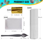 Cake Pop Kit Included 200 pcs 6 inch Lollipop Sticks and 200 pcs Clear Wrappers, 18 hole Clear Acrylic Display, alternate
