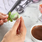Cake Pop Kit Including 200 pcs 6 inch Lollipop Sticks and 200 Clear Wrappers, 35 Hole Clear Acrylic Display, alternate view 7