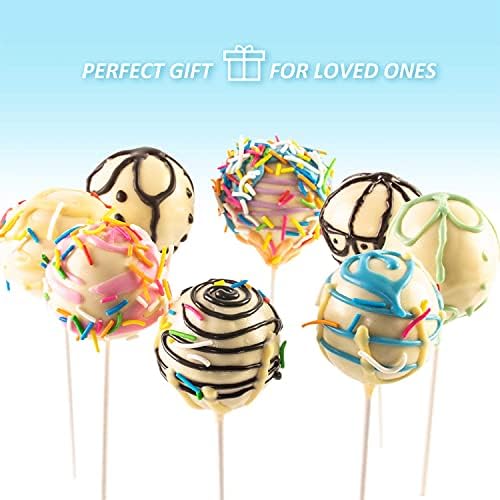 Cake Pop Maker Kit with 2 Silicone Mold Sets with 3 Tier Cake Stand, Chocolate Candy Melts Pot, Silicone Cupcake, alternate
