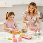 Cake Pop Mold Kit, 2 Cakesicle Cutters, Tray, Cake Pop Stand in Pink, alternate view 5