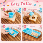 Cake Pop Mold Kit, Circle Cutter, Cakesicle Cutter, Cake Pop Stand in Blue, alternate view 4