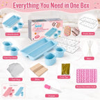 Cake Pop Mold Set with Cakesicle Mold Cutter, Acrylic Stand, Treat Bags, Sticks, Twist Ties and Decoration Mold, alternate