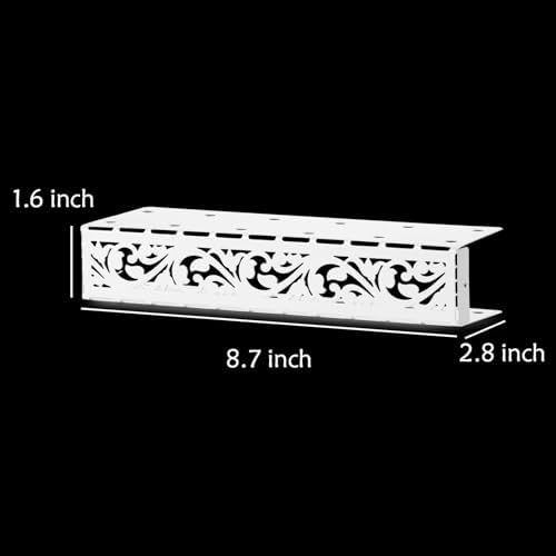 Cake Pop Stand, 12 Holes Lollipop Display Stand, Set of 2 White Metal Display Holder, Lollipop Holder for, alternate view 3