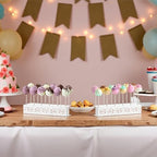Cake Pop Stand, 12 Holes Lollipop Display Stand, Set of 2 White Metal Display Holder, Lollipop Holder for, alternate view 7