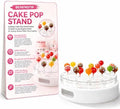 Cake Pop Stand, 22-Hole Clear Double-Layer Holder for Parties in Clear