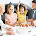 Cake Pop Stand, 22-Hole Clear Double-Layer Holder for Parties in Clear, alternate view 6