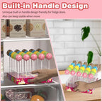 Cake Pop Stand,25 Holes Clear Cake Pops Display Holder, Cake Pop Sticks Kit, Candy Pop Holder, cake pop mold for, alternate