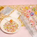Cake Pop Stand Kit, 24 Holes Lollipop Display Holder with 100 Pcs Cake Pop Sticks, 100 Pcs Wrappers Bags, 100, alternate view