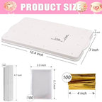 Cake Pop Stand Kit, 24 Holes Lollipop Display Holder with 100 Pcs Cake Pop Sticks, 100 Pcs Wrappers Bags, 100, alternate view