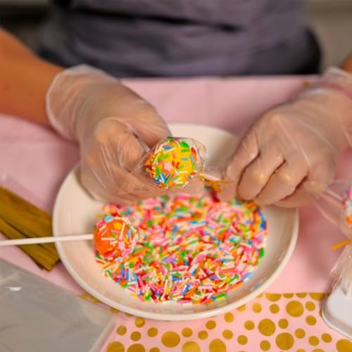 Cake Pop Stand Kit, 24 Holes Lollipop Display Holder with 100 Pcs Cake Pop Sticks, 100 Pcs Wrappers Bags, 100, alternate view
