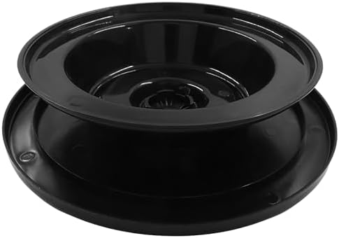 Cake Stand 11 Inch Rotating Cake Turntable, Black in Black, alternate view 4