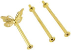 Cake Stand Hardware Kit (Butterfly, Gold) in colorful, alternate view 4