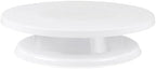 Cake Stand Holder, 11 Inch Rotating Cake Turntable, Turns Smoothly Revolving Baking Supplies Cake Turntable for