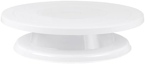 Cake Stand Holder, 11 Inch Rotating Cake Turntable, Turns Smoothly Revolving Baking Supplies Cake Turntable for