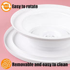 Cake Stand Holder, 11 Inch Rotating Cake Turntable, Turns Smoothly Revolving Baking Supplies Cake Turntable for, alternate