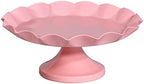 Cake Stand, Ruffled Dessert Table Stand Set Minimalist Stable Decorative Multi Functional Cake Tray Holder, alternate view 7