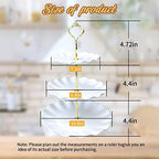 Cake Stand Set-5 Pcs Cupcake Stand Set-Dessert Table Display With 2xlarge 3-Tier + 3x Appetizer Trays Perfect, alternate view