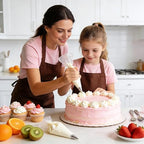Cake Tier Stacking Kit for 4-Layer Cake, White Cake Boards 10’’-8’’-6’’-4’’ in White, alternate view 2
