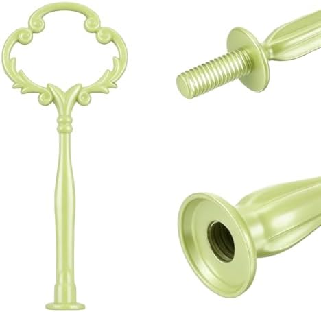 Cake Tray Stand Metal Fruit Plate Stand 3 Tier Heavy Metal Cupcake Dessert Plate Stand Hardware Fitting Rod, alternate view 3