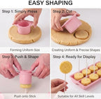 Cakesicle Cutter and Cake Pop Mold Set, Complete Baking Kit with Acrylic Stands Trays Pusher Sticks Cellophane, alternate
