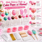 Cakesicle Cutter and Cake Pop Mold Set, DIY Baking Kit for Making Cake Pops, alternate view 5