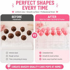 Cakesicle Cutter and Cake Pop Mold Set, DIY Baking Kit for Making Cake Pops, alternate view 6