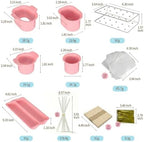 Cakesicle Cutter and Cake Pop Mold Set with Double Tray, Stand, Stick, Bag in L in Pink, alternate view 3