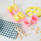 Cakesicle Cutter and Cake Pop Mold Set with Double Tray, Stand, Stick, Bag in L in Pink, alternate view 5