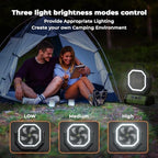 Camping Fan - 20000mAh Battery Powered Fan Rechargeable with LED Lantern - Portable Outdoor Tent Fans with, alternate view 5