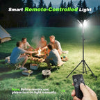 Camping Lights with Remote & Stand 8.2 Ft,14000 mAh Rechargeable Camping Lantern Tent Light, 6000 Lumen Magnetic, alternate