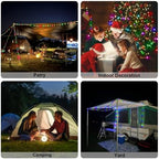 Camping String Lights, 16.4FT Rechargeable Hanging LED Light, alternate view 5