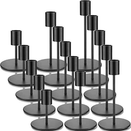 Candle Holders Bulk Taper Candlesticks Holders Set Modern Decorative Metal Candelabras for Wedding Anniversary