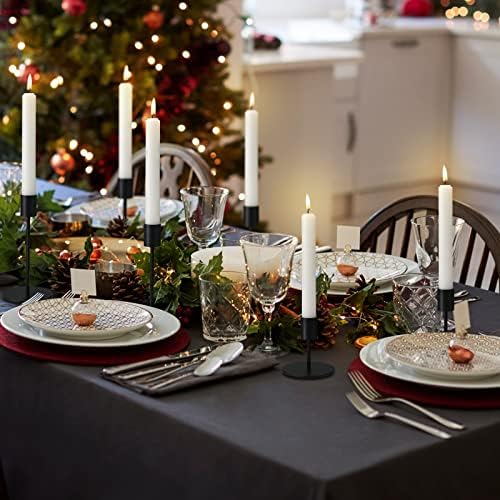 Candle Holders Bulk Taper Candlesticks Holders Set Modern Decorative Metal Candelabras for Wedding Anniversary, alternate