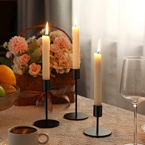 Candle Holders Bulk Taper Candlesticks Holders Set Modern Decorative Metal Candelabras for Wedding Anniversary, alternate