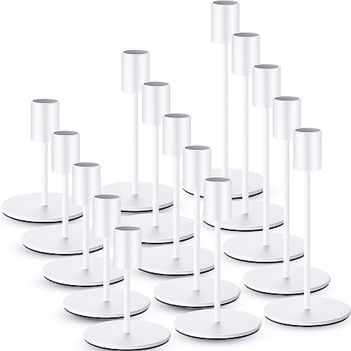 Candle Holders Bulk Taper Candlesticks Holders Set Modern Decorative Metal Candelabras for Wedding Anniversary