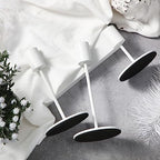 Candle Holders Bulk Taper Candlesticks Holders Set Modern Decorative Metal Candelabras for Wedding Anniversary, alternate