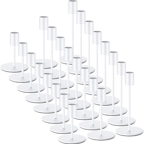 Candle Holders Bulk Taper Candlesticks Holders Set Modern Decorative Metal Candelabras for Wedding Anniversary