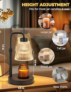 Candle Warmer Lamp with Timer, Birthday Gifts for Women Home Decor, alternate view 2