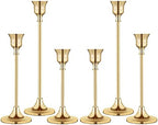 Candlestick Holders, Taper Candle Holder for Candlesticks Gold Brass Vintage Candle Stick Candle Holders