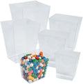 Candy Dish Set, 6 Clear Plastic Bowls, 3 Sizes in Small, Medium, Large in Clear