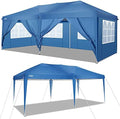 Canopy 10x20 Pop Up Canopy Tent Dark Red